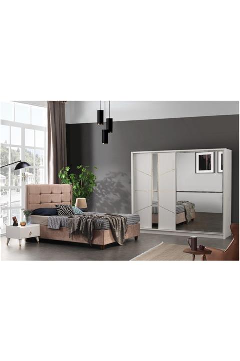 Sarvonni Erkan Mobilya Yeni Trend Zumre Yatak Odası