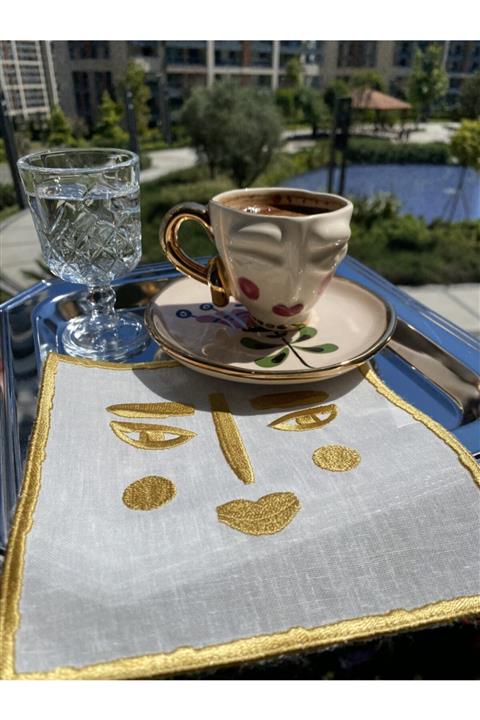 La Vision Co Rukiye Gold Kokteyl Peçetesi