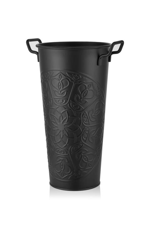 The Mia Vazo 50 cm Siyah