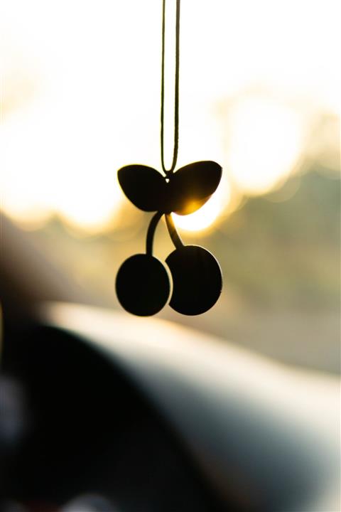 Oyunzu Metal Kiraz Dikiz Aynası Araba Süsü