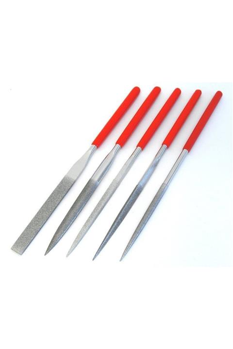 efiks Diamond Files Eğe Seti 140x3 mm 5'li