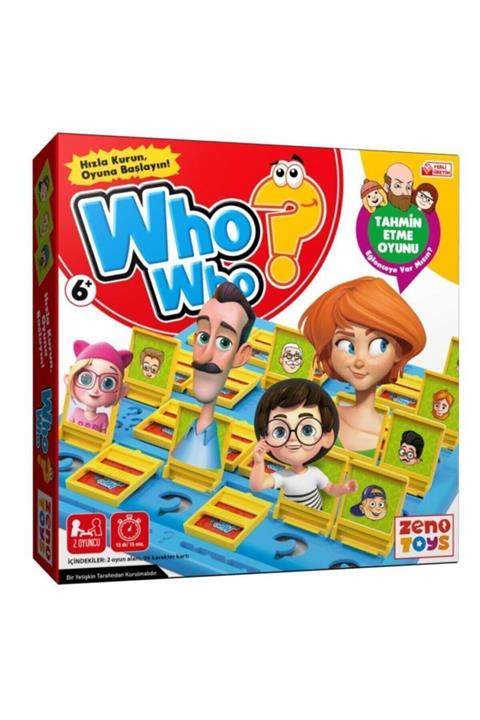 Zenotoys Who Who Bil Bakalım Kutu Oyunu
