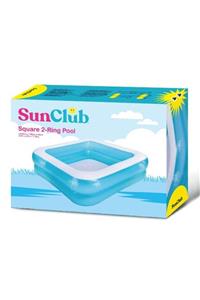 CAN OYUNCAK 51005jj Jilong Sunclub 2 Boğumlu Kare Havuz 145x145x45 Cm