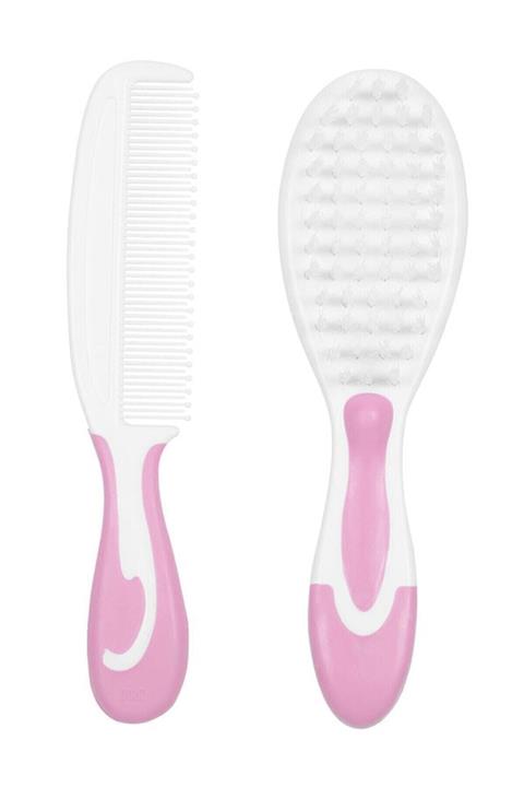 Wee Baby Fırça Tarak Seti Pembe / 803