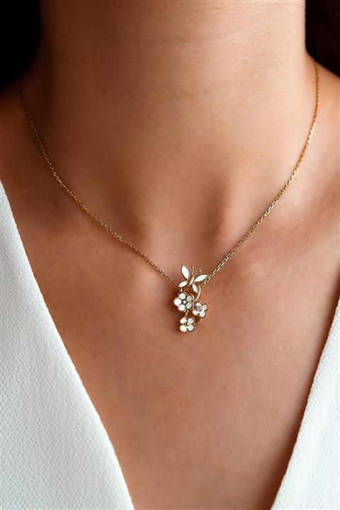 Roberto Bravo Roberto Bravo White Dreams Collection Altın Kolye