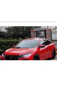 Honda Civic Fc5 - Fk7 Yarasa Batman Ayna Kapağı Kırmızı