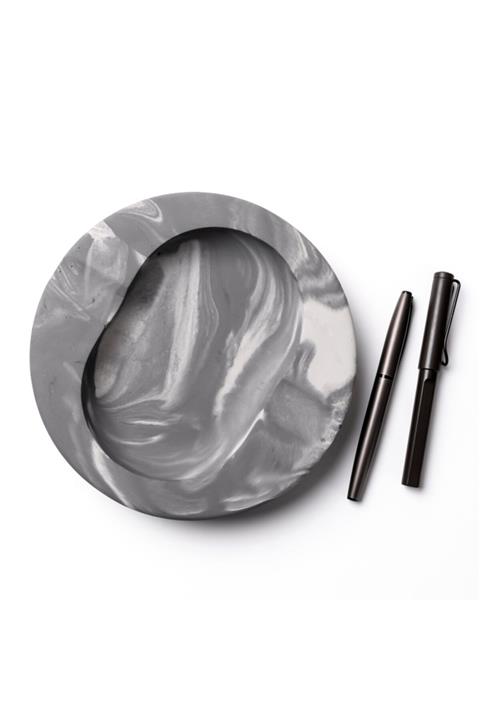 PabloFi Beton Büyük Boy Puro Küllük Desenli Özel Tasarım Kül Tablası