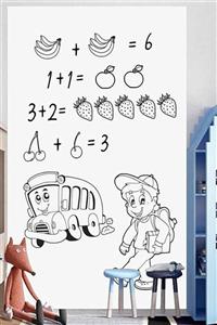 WoxoTedarik Yapışkanlı Yazı Tahtası Beyaz Yazı Tahtası Sticker Board