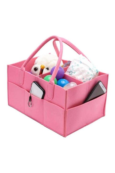 toptankece Keçe Anne Bebek Bakım Çantası