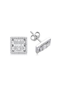 Yetkin Diamond 1.20 Karat Pırlanta Baget Küpe