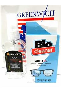 Bio Clean Antifog Buğu Önleyici Bez Ve Sprey Seti