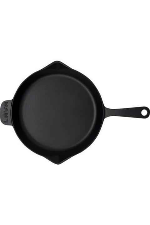 Lava Yuvarlak Döküm Kızartma Tavası Çap 30 Cm