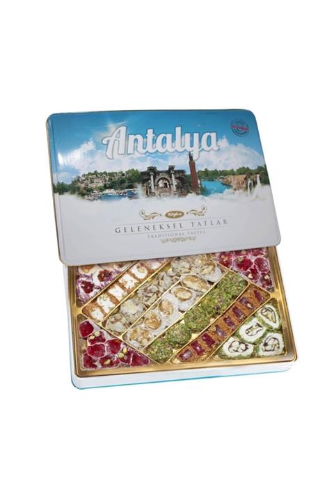 Tuğba Kuruyemiş Geleneksel Tatlar Metal Kutu 540 Gr (antalya)