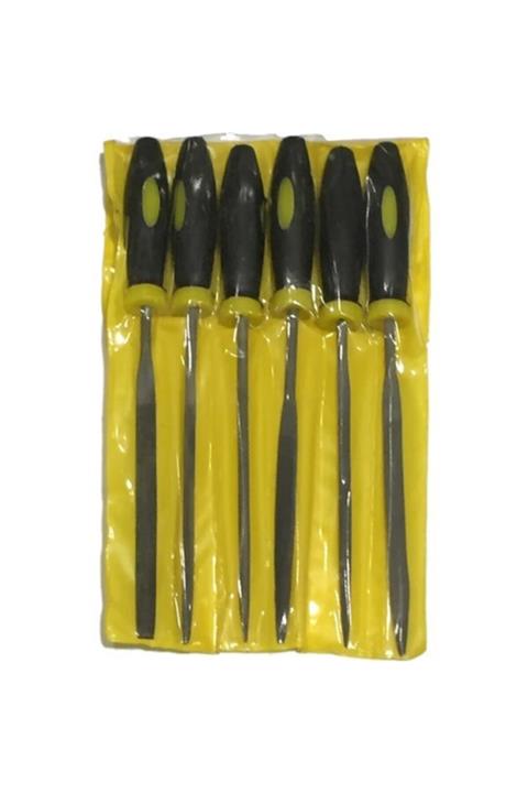 SOSIN 5' li Eğe Seti Yüksek Kalite Üçken Kare Oval Set