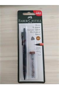 Faber Castell Econ 1350 Versatil Kalem + Min 0.5 Mm Siyah