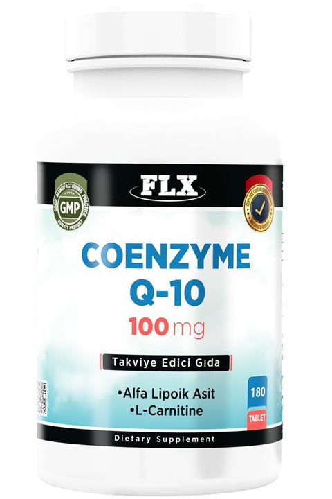 FLX Coenzyme Q-10 L Carnitine Alpha Lipoic Acid 180 Tablet
