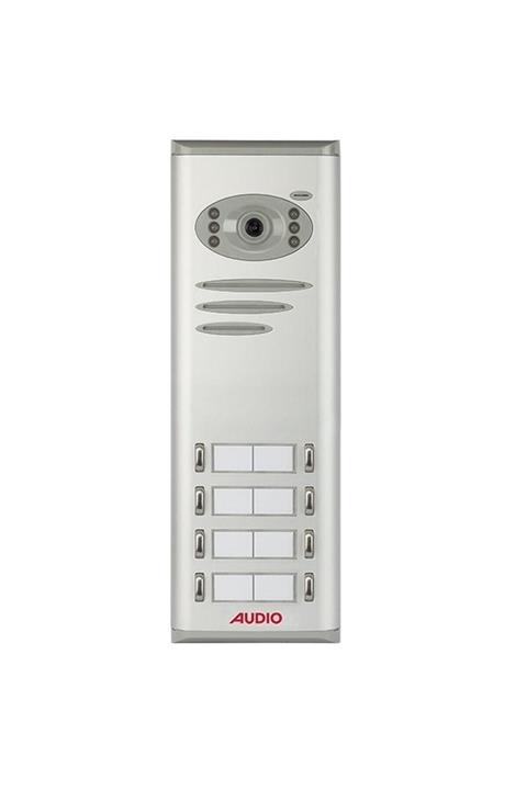 AUDİO 008328 E08 8'li Kameralı Ve Butonlu Zil Panelleri Basic