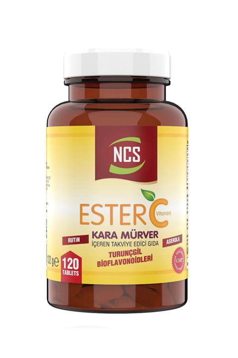 NCS Ester C Vitamini 1000 mg Kara Mürver 120 Tablet Vitamin C