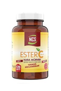 NCS Ester C Vitamini 1000 mg Kara Mürver 120 Tablet Vitamin C