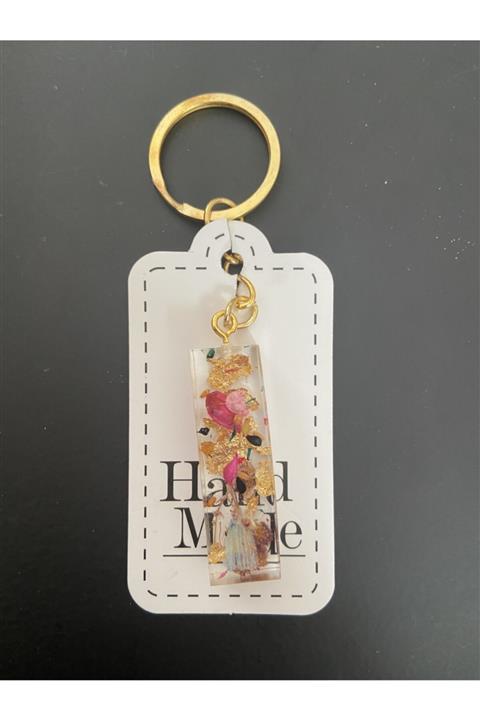 Pampas Grass World Epoksi Harf Anahtarlık I Harfi