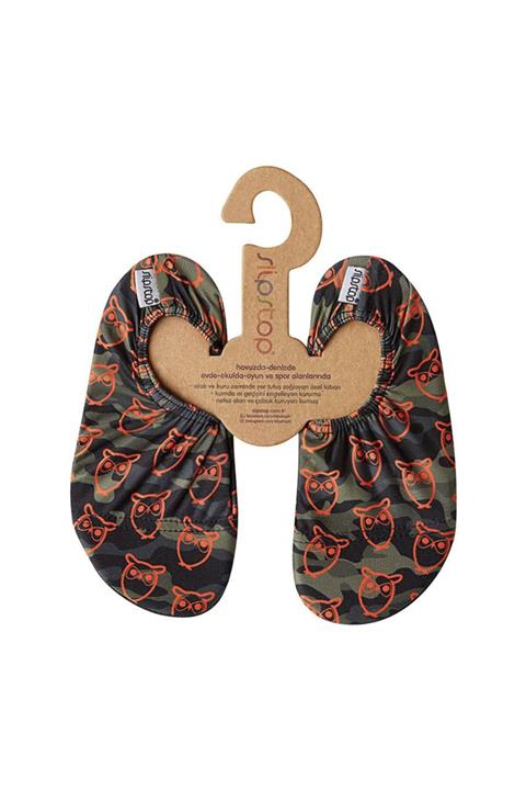 SLIPSTOP Unisex Çocuk Turuncu Puhu Günlük Deniz Ayakabısı Ss19120196