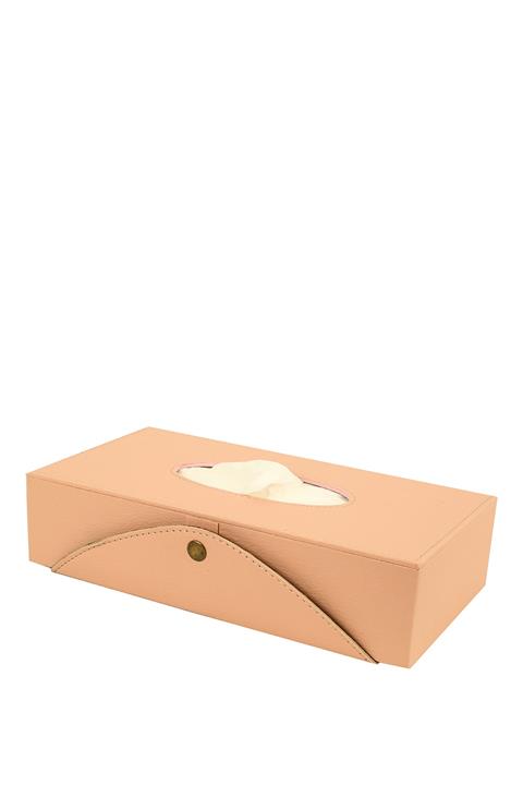 Yuvam Deri Pudra Pembe Deri Peçetelik