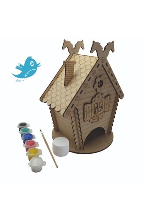 makeinwood Çiftlik Ahşap Kuş Evi