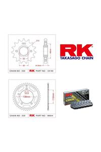 RK Honda Cbr 1100 Xx Rk X-Ring Zincir Dişli Set 530 Xso-17/44T(1998-2004)