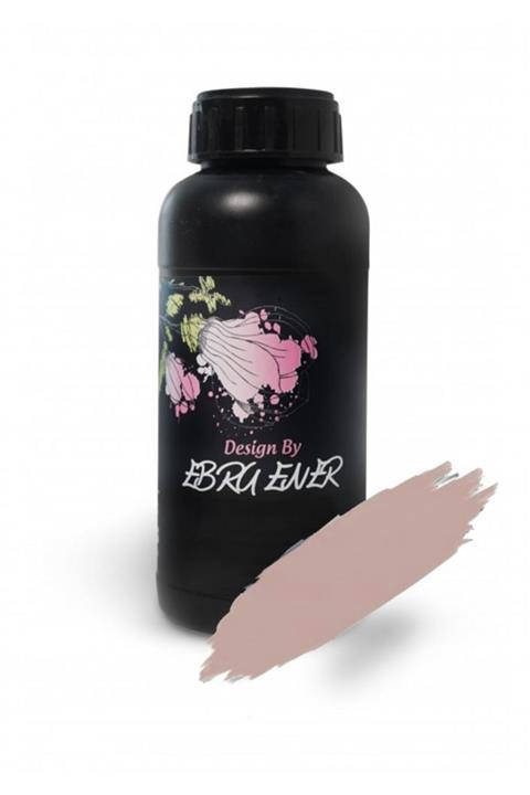 Ebru Ener Yarımat Vernikli Zemin Boyası 500 ml Mocha