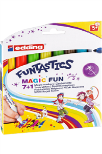 Edding 13 Funtastics Magic Fun Sihirli Keçeli Kelem 8'li