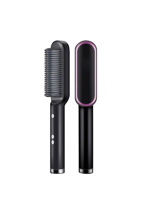 sin@rasta Iyonik Saç Düzleştirici Tarak & Ionic Hair Straightener Comb