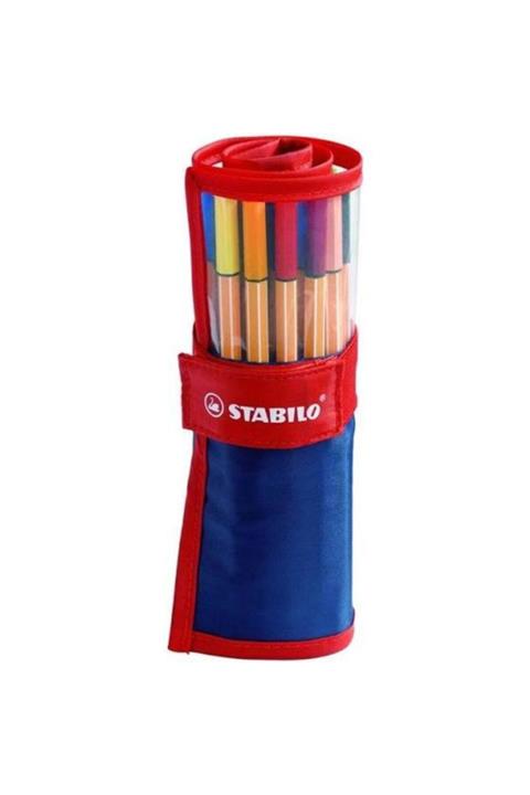Stabilo Renkli Point Kalem 88 Rollerset 25'li