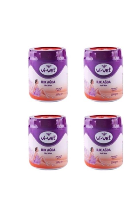 Vivet Vivet Ilık Ağda 250 Gr X 4 Adet Hot Wax X 4 Pieces