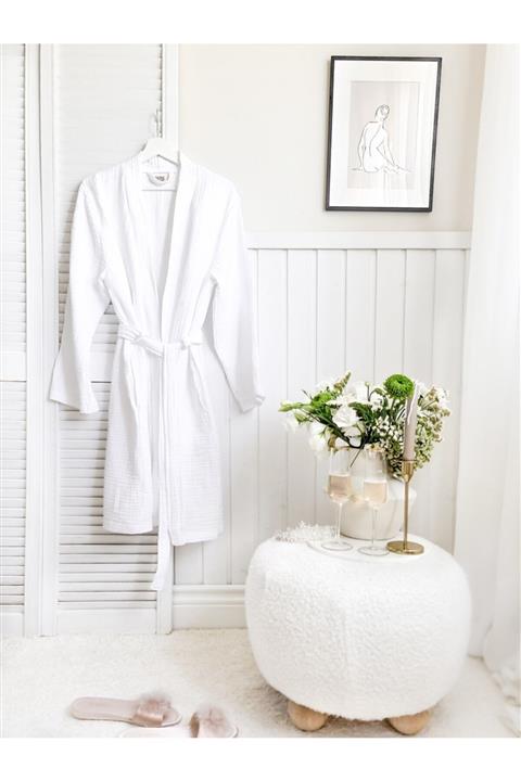 Home Badie Müslin Bornoz&kimono