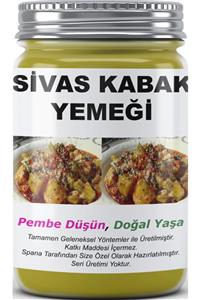 SPANA Sivas Kabak Yemeği Ev Yapımı Katkısız 330gr