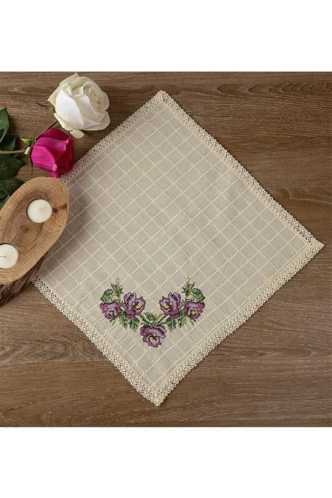 Efesan Kanaviçeli Buldan Bezi Mutfak Peçetesi (6 Adet)