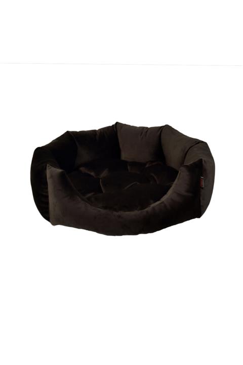 RENKLİ EV TASARIM Zümrüt Model Siyah Kedi - Köpek Yatakları