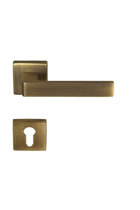 Hafele Profit Barelli Kapı Kolu Seti, Antik Bronz Renk