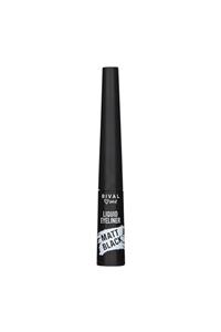 Rival Loves Me Mat Siyah Eyeliner Likit No:01 4 ml