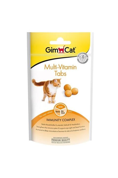 Gimcat Kedi Ödül Tableti Multivitamin 40gr