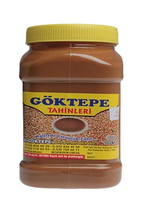Göktepe Bozkır Tahini Odun Ateşinde Kepekli Tahin 935gr