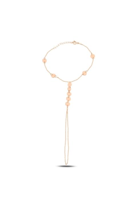 Kutaydan Gümüş Pullu Taşsız Şahmeran-rose Altın Kaplama