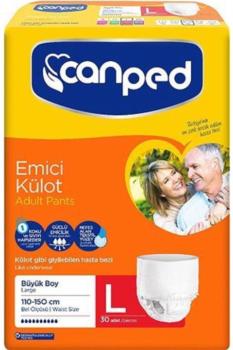 Canped Emici Külot 30lu Large Beden