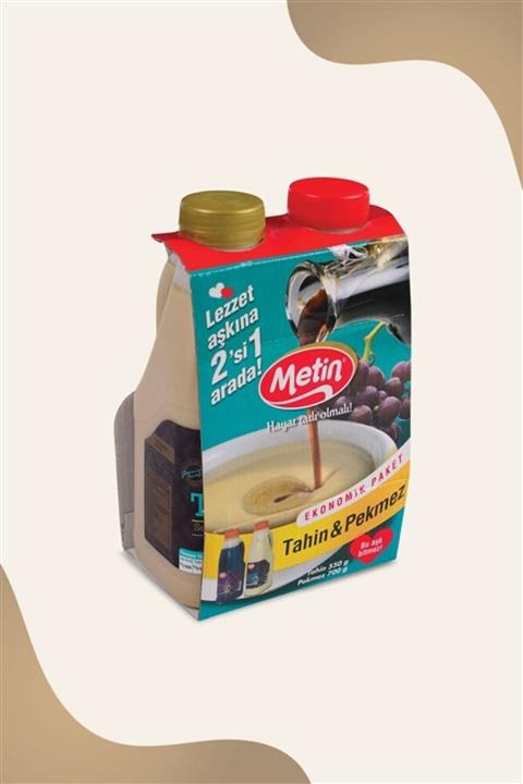 Metin Helva Metin Tahin Pekmez Ikiz Paket 700 Gr