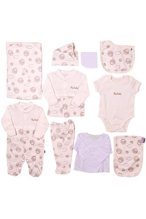 Pierre Cardin Unisex Organik Bebek Yeni Doğan Hastane Çıkış Seti