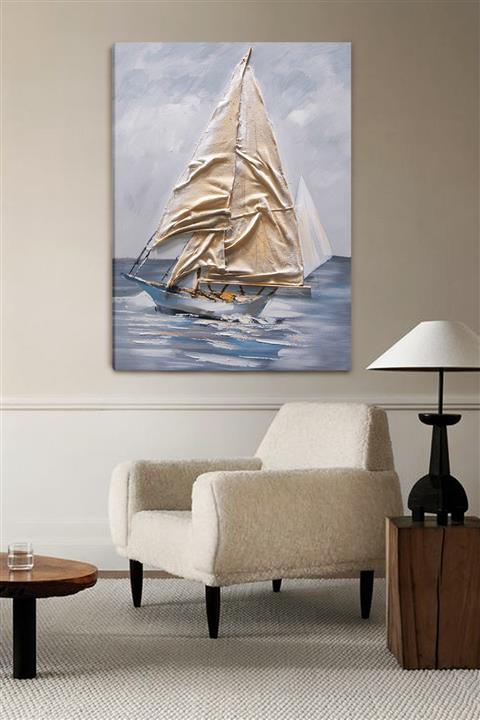 ColorVision Yalnız Yelkenli Kanvas Tablo