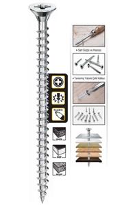 varsakaca 6x100 Sunta Vidası 500lü Paket