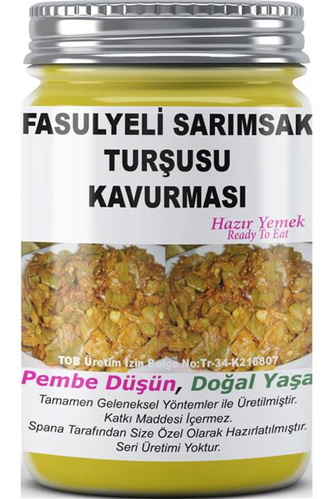 SPANA Fasulyeli Sarımsak Turşusu Kavurması  330gr