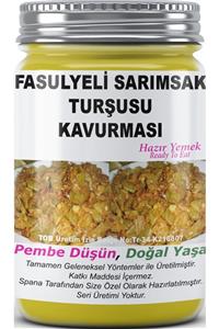 SPANA Fasulyeli Sarımsak Turşusu Kavurması  330gr