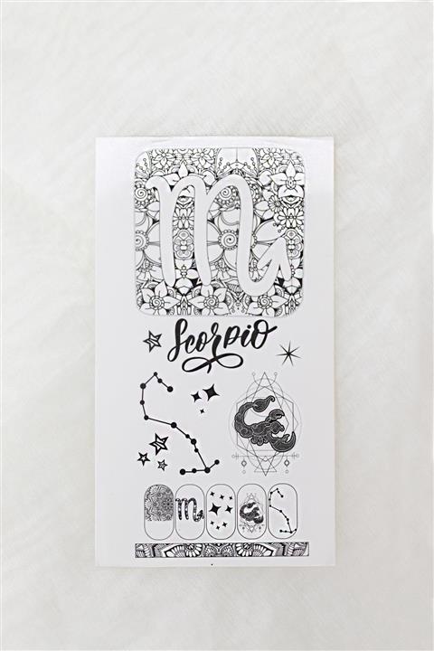 New Obsessions Akrep Burcu El - Tırnak Dövmesi